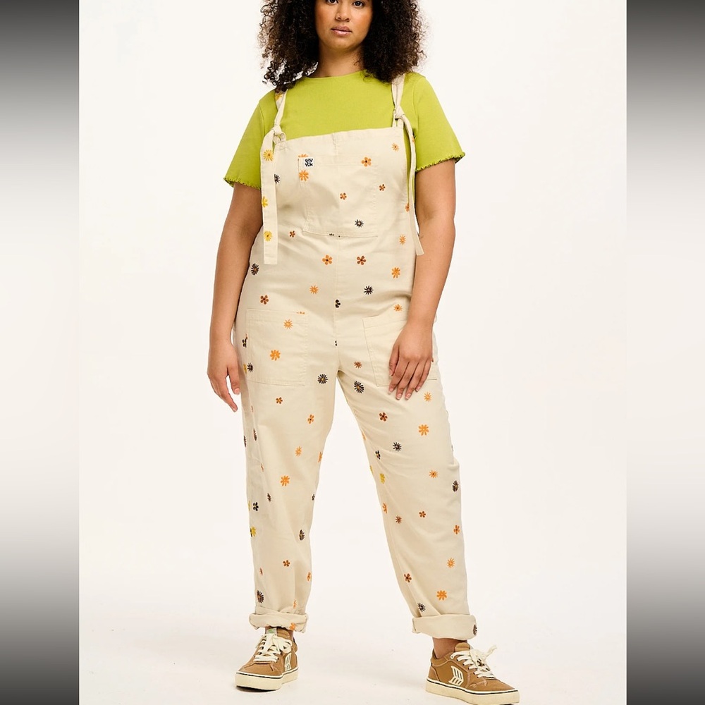 Lucy & Yak Cream Floral Jumpsuit